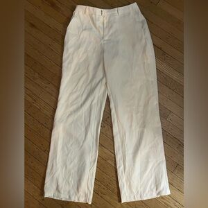 Brand New Cream Wide-Leg Trousers